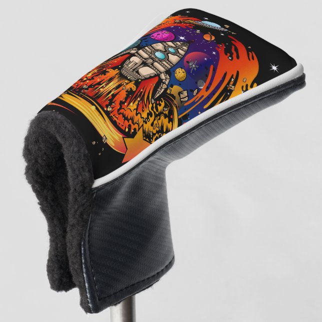 Funda Para Palo De Golf Explosión en el espacio (Anverso 3/4)
