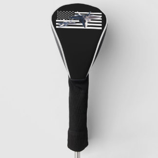Funda Para Palo De Golf F-22 (bandera negra)