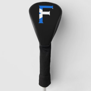 Funda Para Palo De Golf F Monograma sobrepuesto en el documento de la band