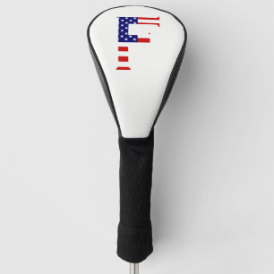 Funda Para Palo De Golf F Monograma sobrepuesto en el documento de la band