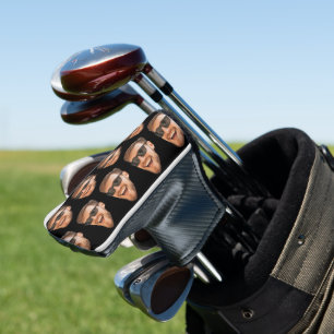Funda Para Palo De Golf Face de foto Personalizado divertida Corta la boca