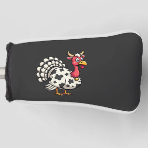 Funda Para Palo De Golf Fall Funny Fall Head of Cow en Turquía, Día de Acc