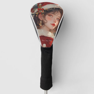 Funda Para Palo De Golf Fantasía de navidades: Funda de cabezal de golf Ho