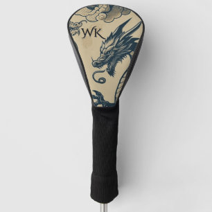 Funda Para Palo De Golf Fantasía Dragones Anticuados Personal