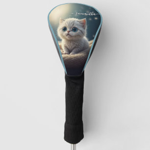 Funda Para Palo De Golf Fantasia Gatito Bebé Lindo Amante de Gatos Persona