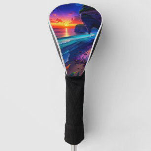 Funda Para Palo De Golf Fantasía Playa Tropical Cuatro