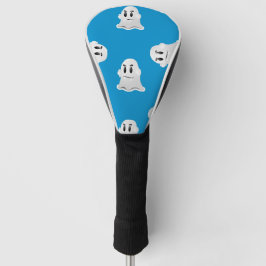 Funda Para Palo De Golf Fantasma gris en azul