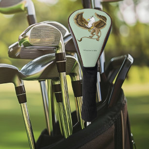 Funda Para Palo De Golf Fantástico Grifo Marrón Majestuoso Griffin Mitológ