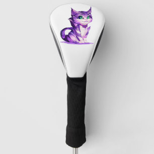 Funda Para Palo De Golf Fantasy Cute Kawaii bebé gatito Cheshire
