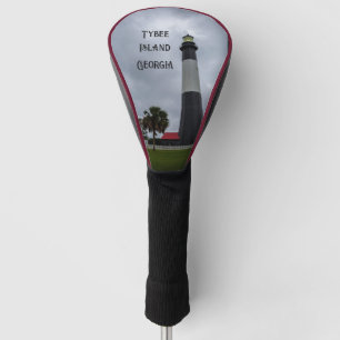 Funda Para Palo De Golf Faro de la isla Tybee en Georgia