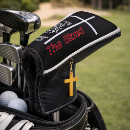 Funda Para Palo De Golf Fe en la Cruz Cristiana de Sangre
