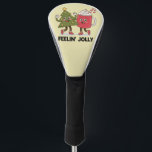 Funda Para Palo De Golf Feelin Jolly Christmas Tree Coffee Lover Winter<br><div class="desc">Feelin Jolly Christmas Tree Coffee Lover Winter</div>