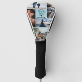 Funda Para Palo De Golf Felices nombres personalizados de Collage de fotos