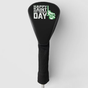 Funda Para Palo De Golf Feliz día de Saint Hat Trick Hockey sobre hielo St
