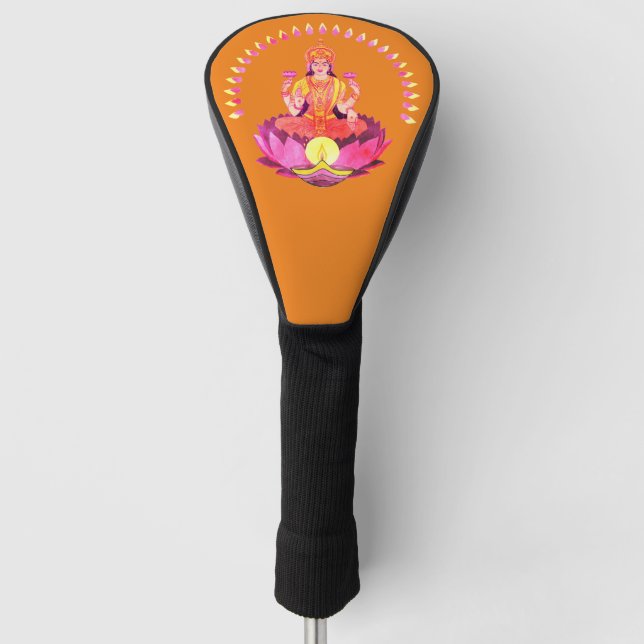 Funda Para Palo De Golf Feliz Diwali - Diosa Deepalavi Lakshmi 1 (Anverso)