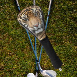 Funda Para Palo De Golf Feroz foto de cara de tigre