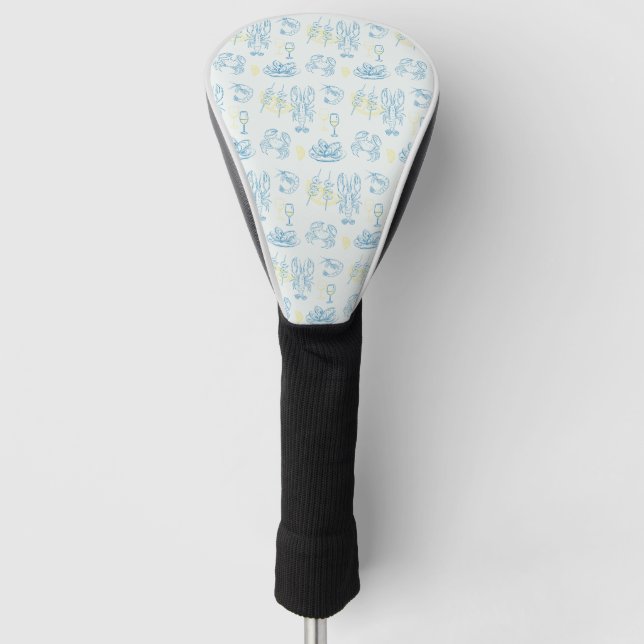 Funda Para Palo De Golf Festín de mariscos (Anverso)