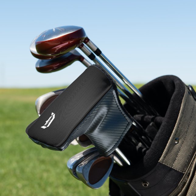 Funda Para Palo De Golf Fibra de carbono falsa Monogramada "D" (In Situ)