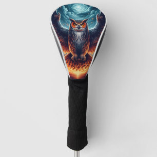 Funda Para Palo De Golf Fiery Owl Phoenix Ascensión