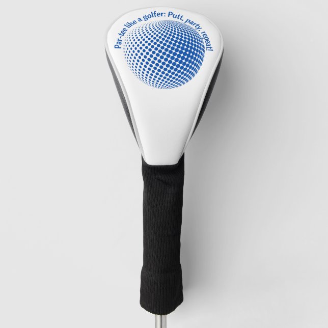 Funda Para Palo De Golf Fiesta como un golfista (Anverso)