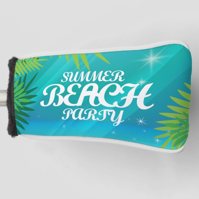 Funda Para Palo De Golf Fiesta de Summer Beach (Anverso)