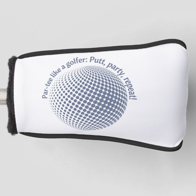 Funda Para Palo De Golf Fiestón como un golfista (Anverso)