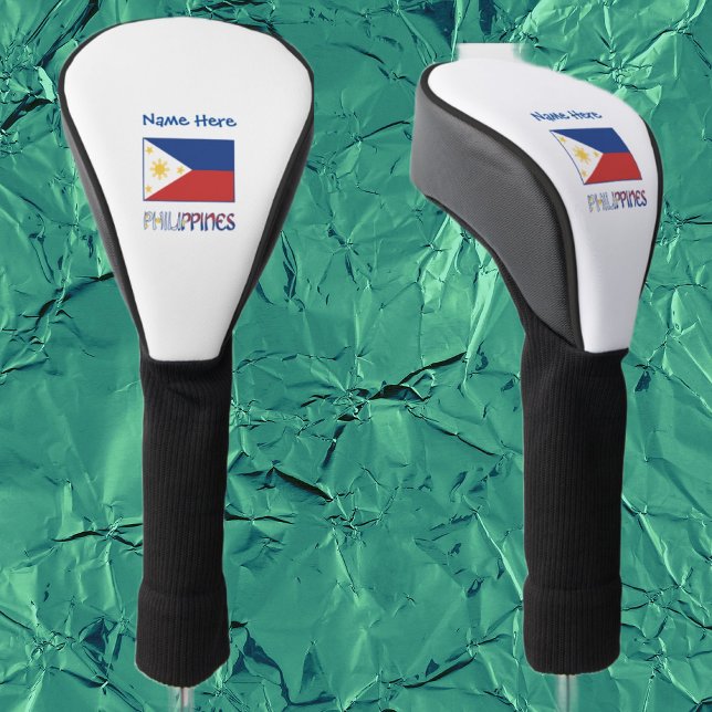 Funda Para Palo De Golf Filipinas y la bandera filipina personalizada (Subido por el creador)