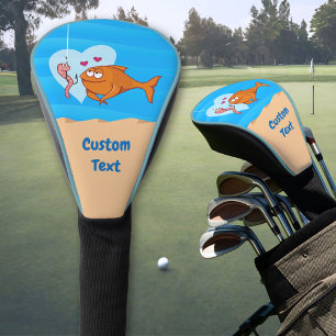 Funda Para Palo De Golf Fish and Bait in Love Golf Head Cover