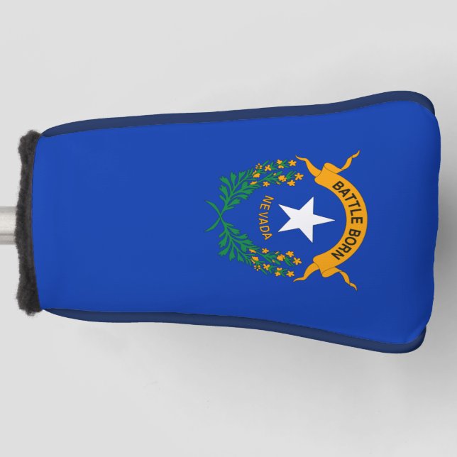 Funda Para Palo De Golf Flag of Nevada (detail) (Anverso)