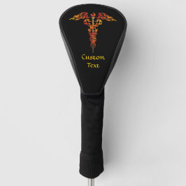 Funda Para Palo De Golf Flames Caduceus