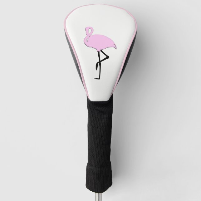 Funda Para Palo De Golf Flamingo rosa (Anverso)