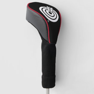 Funda Para Palo De Golf Flecha golpea un objetivo redondo Cubiertas para c