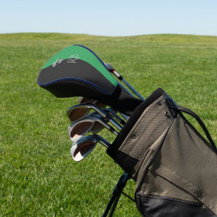 Funda Para Palo De Golf Fleur De Lis Green Golf Head Cover