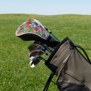 Funda Para Palo De Golf Flor azul de Lys