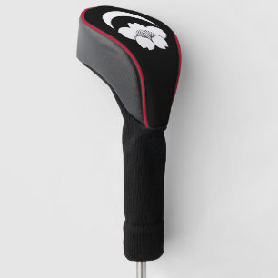 Funda Para Palo De Golf Flor de cerezo bajo luna creciente