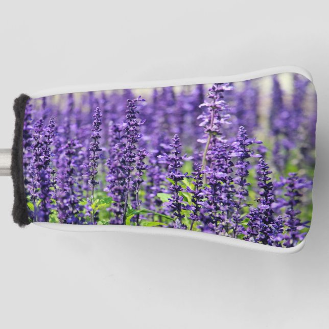 Funda Para Palo De Golf Flor de lavanda (Anverso)