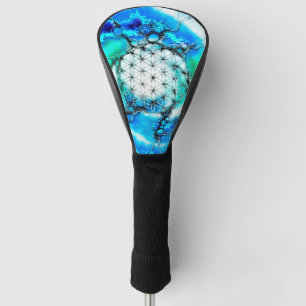 Funda Para Palo De Golf Flor De Vida - Formas Coloridas 2