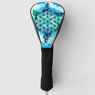 Funda Para Palo De Golf Flor De Vida - Formas Coloridas 3