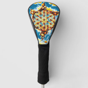 Funda Para Palo De Golf Flor De Vida - Formas Coloridas 5