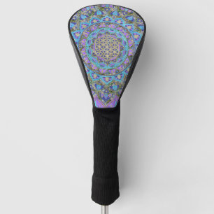 Funda Para Palo De Golf Flor De Vida - Mandala Estilo India 2