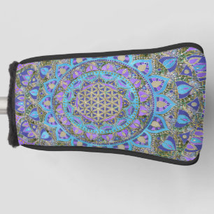 Funda Para Palo De Golf Flor De Vida - Mandala Estilo India 2