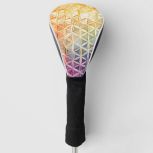 Funda Para Palo De Golf Flor de vida - Pintura de acuarela