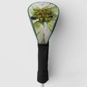Funda Para Palo De Golf Floral de feriado de Navidades elegantes de Poinse