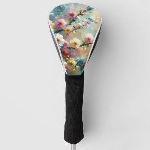 Funda Para Palo De Golf Floral elegante y vibrante - Florecer con audacia