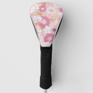 Funda Para Palo De Golf Floral sin foco
