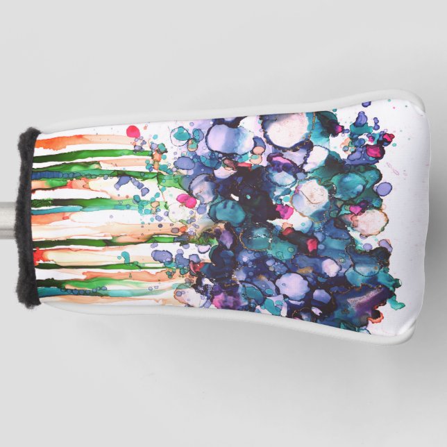 Funda Para Palo De Golf Flores (Anverso)