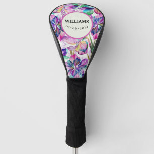 FUNDA PARA PALO DE GOLF FLORES
