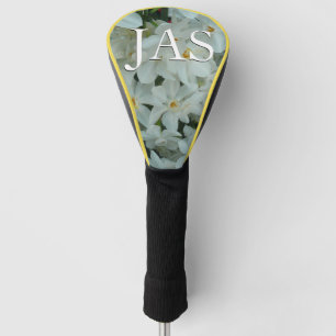 Funda Para Palo De Golf Flores blancas de arcissus paperblancas