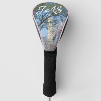 Funda Para Palo De Golf Flores de cerezo y el monumento de Washington en D