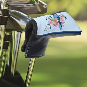 Funda Para Palo De Golf Flores de la Primavera de Jay Azul